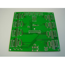 RGB clock - bare PCB